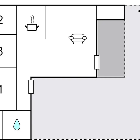 Ferienhaus Three-bedroom In Romo